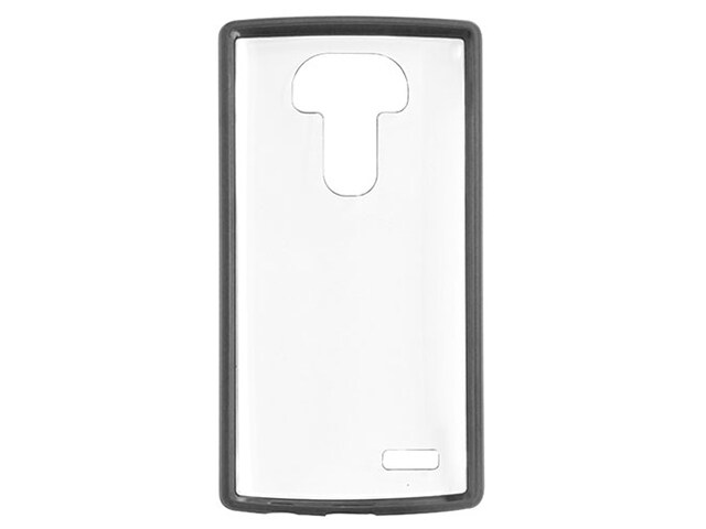 Affinity Bezel Hybrid Case for LG G4 Clear Black