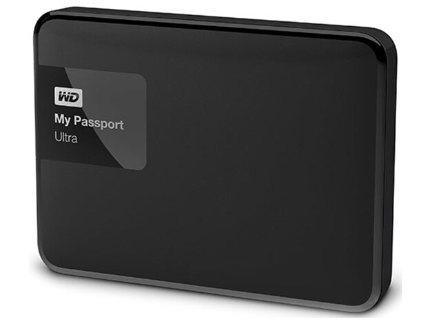 Western Digital My Passport Ultra 500GB USB 3.0 External Hard Drive Black
