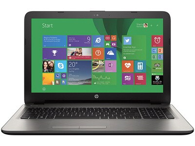 HP 15-AF060CA 15.6” Notebook with AMD A6-6310 APU, 500GB HDD, 4GB RAM & Windows 8.1