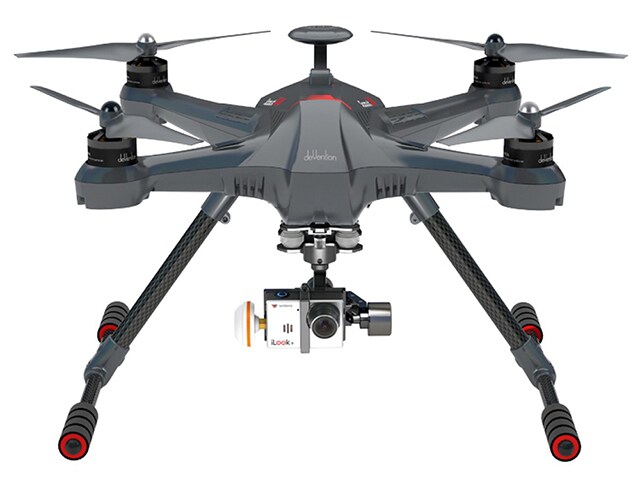 Walkera Scout X4 FPV2 Quadcopter with DEVO F12E Remote 5 quot; Monitor iLook 1080p Camera G 3D Gimbal GroundStation