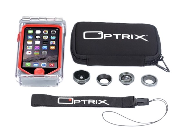 Optrix 9467802 Photo Pro X Kit for iPhone 5 5s â€“ 4 Lens included