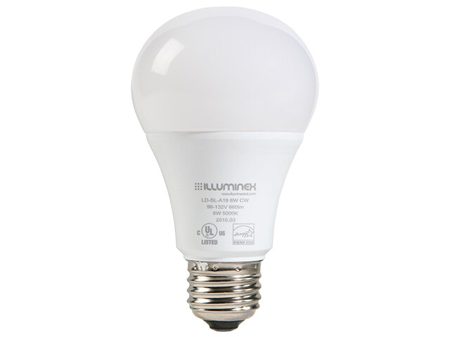 Illuminex A19 E26 WW 10W Energy Star LED Light Bulb