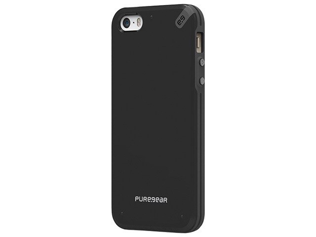PureGear Slim Shell Case for iPhone 5 5s â€“ Black