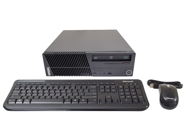 Lenovo ThinkCentre M70E Desktop PC with IntelÂ® E8400 500GB HDD 4GB RAM Windows 7 Professional English Refurbished