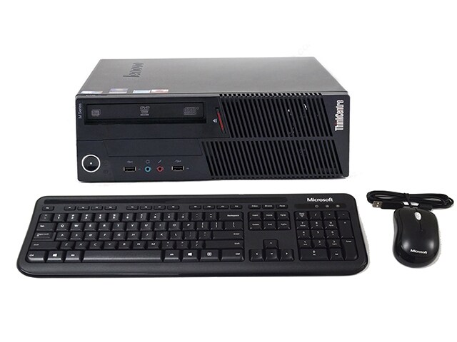 Lenovo ThinkCentre M90 Desktop PC with IntelÂ® i5 650 500GB HDD 4GB RAM Windows 7 Professional English Refurbished