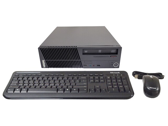 Lenovo M70e ThinkCentre LN DTC2 06 Desktop with IntelÂ® E7300 250GB HDD 2GB RAM Windows 7 English Refurbished