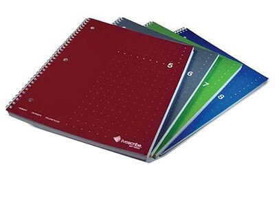 Livescribe Numbers 5-8 Single Subject Universal Notebook - 4 Pack