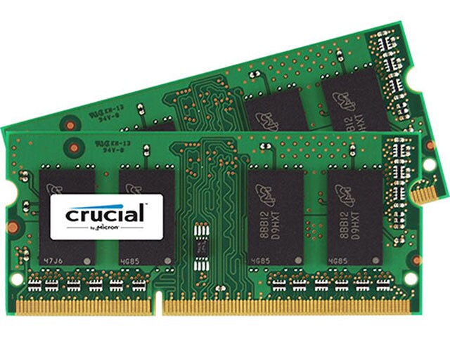 Crucial CT2K8G3S160BM 16GB 8GB x2 1600MHz DDR3 SO DIMM Unbuffered Memory Kit