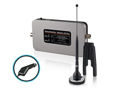 SmoothTalker X2PRO 53 High Power Wireless Cellular Booster Kit With 11" Antenna