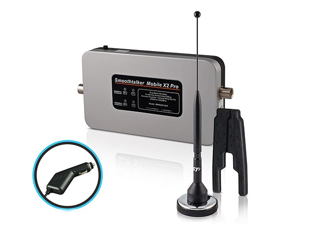 SmoothTalker X2PRO 53 High Power Wireless Cellular Booster Kit With 11 quot; Antenna