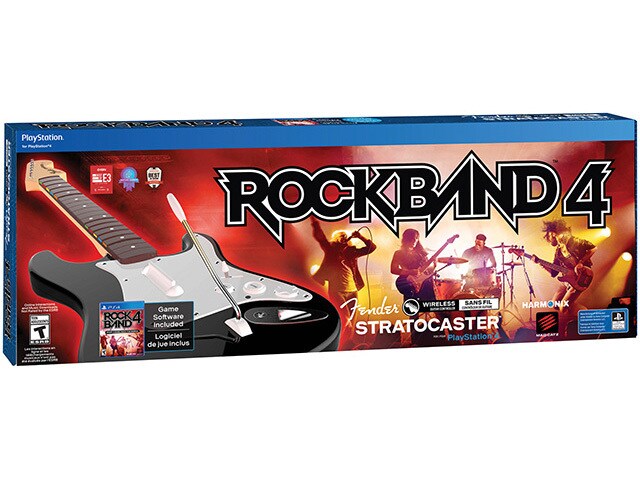 Rock Bandâ„¢ 4 with Guitar for PS4â„¢