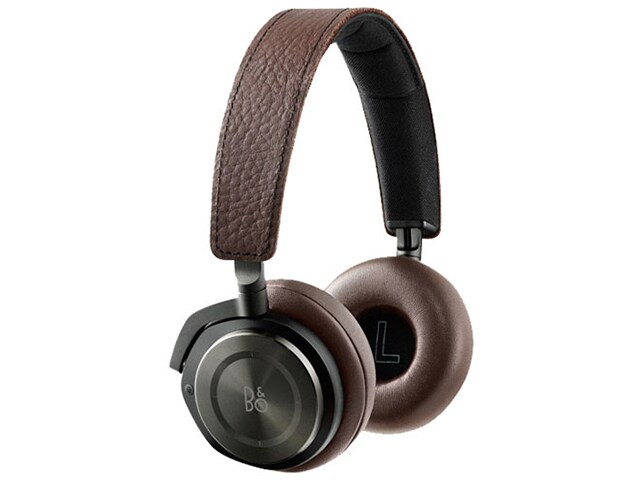 B O BeoPlay H8 Active Noise Cancelling On Ear BluetoothÂ® Headphones Grey Hazel