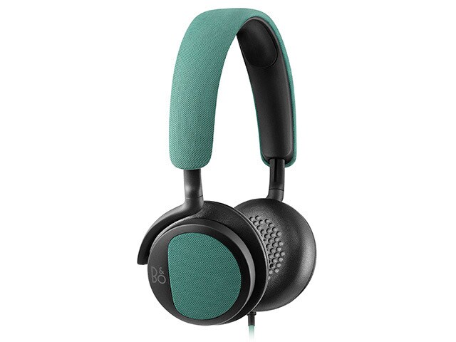 B O BeoPlay H2 On Ear Headphones with In line Controls Feldspar Green