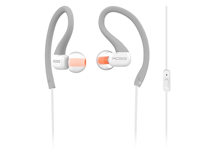 Koss KSC32i FitClips Earbuds with Microphone Grey