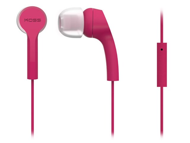 Koss KEB9i In Ear Headphones with Microphone Pink