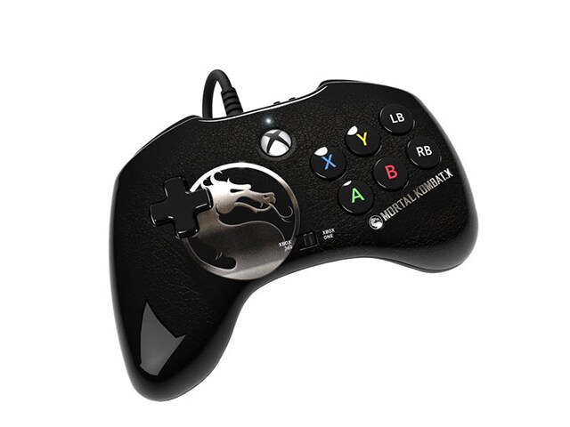 PDP Mortal Kombat X Wired Fight Pad for Xbox One Xbox 360
