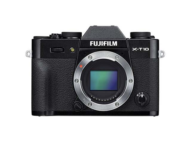 Fujifilm X T10 16.3MP Mirrorless Camera Body Black