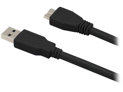 Lenmar CA306FK 1.8m (6’) USB 3.0 Charge and Sync Cable - Black