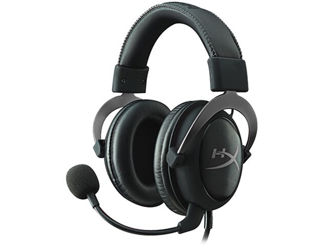 Kingston HyperXâ„¢ Cloud II Over Ear Gaming Headset with Mic Gunmetal