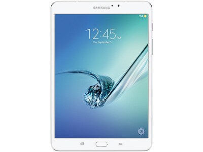 Samsung Galaxy Tab S2 8,0 po et processeur à huit cœurs de 1,9 GHz et 1,3 GHz, 32 Go de stockage, Android 5.0 Lollipop - Blanc