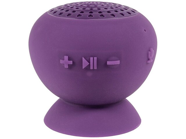 Digital Treasures Lyrix Jive Jumbo Waterproof BluetoothÂ® Portable Speaker Purple