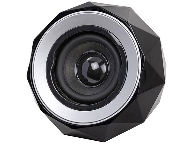 Digital Treasures Lyrix PowerBall BluetoothÂ® Portable Speaker Black