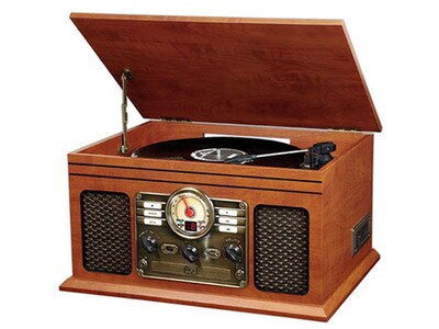 Victrola 6-in-1 Nostalgic Turntable with Bluetooth® - Mahogany