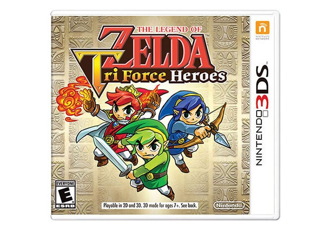 The Legend of Zelda Tri Force Heroes for Nintendo 3DS