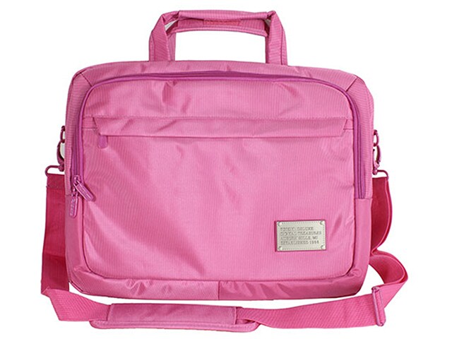 Digital Treasures Toteit! Deluxe Carrying Bag for 15â€� Laptops Pink