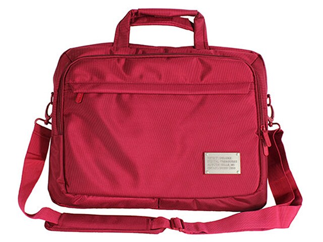 Digital Treasures Toteit! Deluxe Carrying Bag for 15â€� Laptops Red
