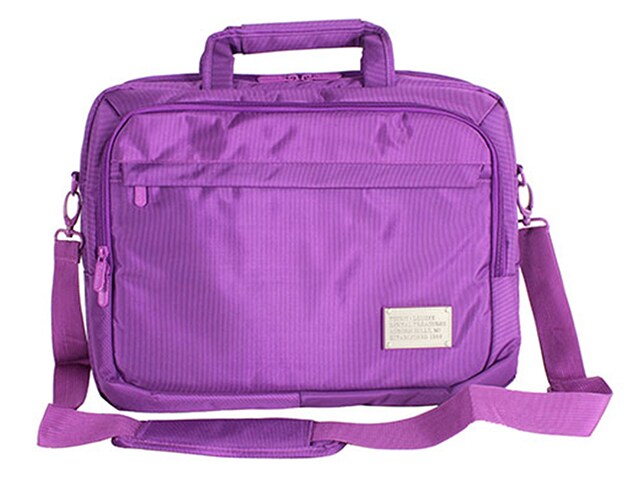 Digital Treasures Toteit! Deluxe Carrying Bag for 15â€� Laptops Purple