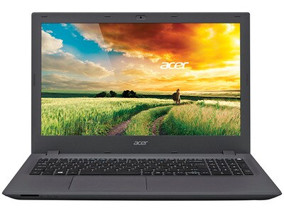 Ordinateur portable Aspire E5-532-P5T7 d'Acer de 15,6 po avec Intel® N3700, DD 1 To, MEV 4 Go et Windows 10 - Gris