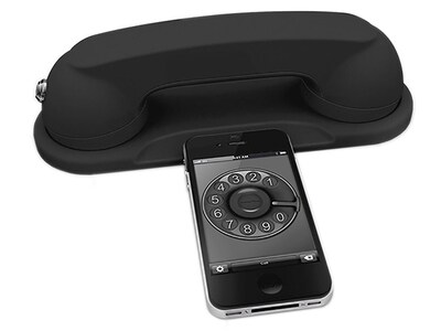 Konnext iRetroPhone Bluetooth Mobile Handset - Black