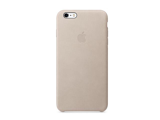 AppleÂ® Leather Case for iPhone 6 Plus 6s Plus Rose Grey