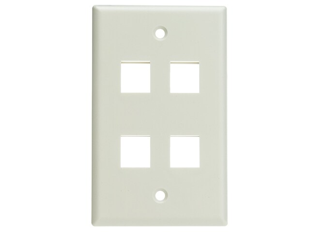 Digiwave DGA6316W Keystone Wall Plate 4 Available Slots