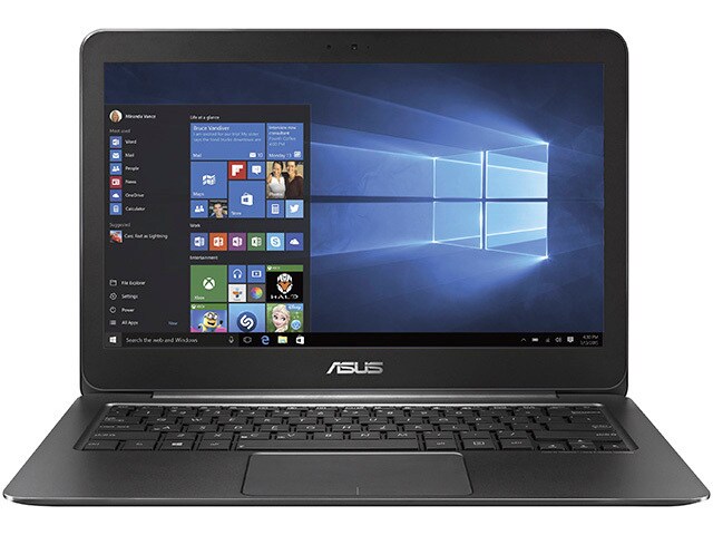 Asus Zenbook UX305CA 13.3 quot; Laptop with IntelÂ® m3 6Y30 Processor 256GB SSD 8GB RAM Windows 10