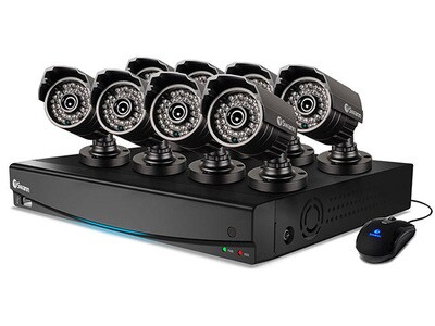 Swann DVK-834258S Indoor & Outdoor 8 Channel Security System with 500GB 960H DVR and 8 PRO-735 Cameras