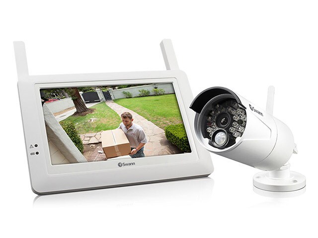Swann ADW 410KIT Digital Wireless Security System Kit with Security Camera and 7â€� Monitor