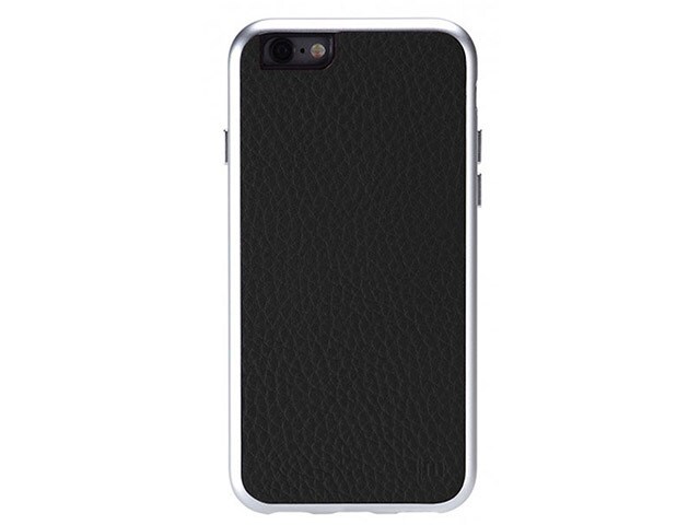 Just Mobile AluFrame Leather Case for iPhone 6 6s Black