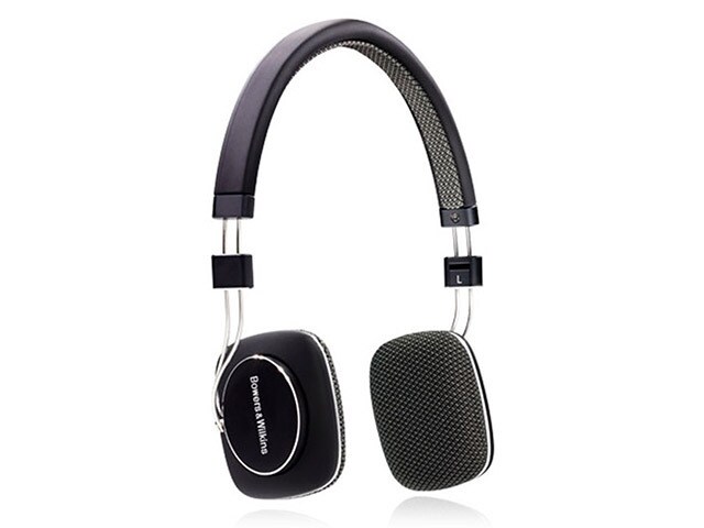 Bowers Wilkins P3 On Ear Headphones Black