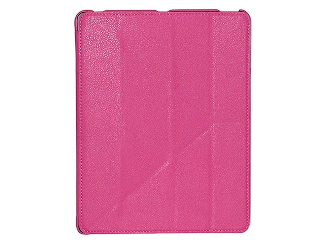 Buxton Origami Case for 3rd 4th Generation iPad Pink