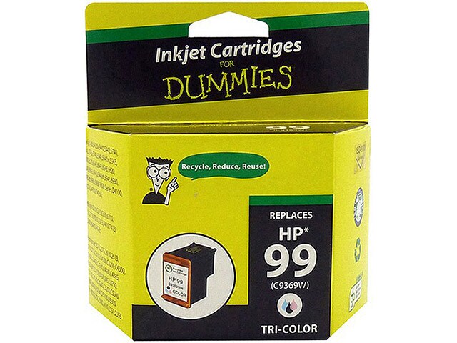 Ink For Dummies DH 99 Remanufactured Ink Cartridge for HP Photo Colour