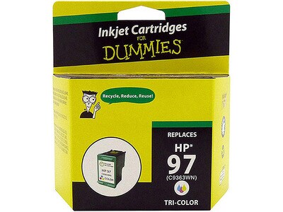 Ink For Dummies DH-97 Remanufactured Ink Cartridge for HP - Tri-Colour