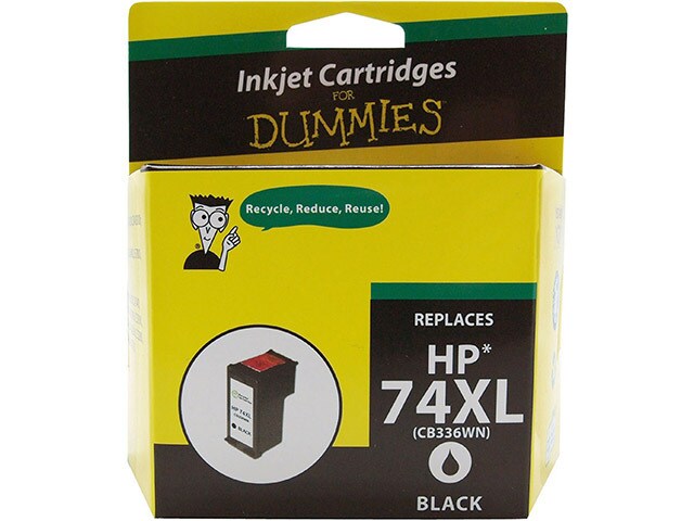 Ink For Dummies HP 74XL Remanufactured Ink Cartridge for HP Black