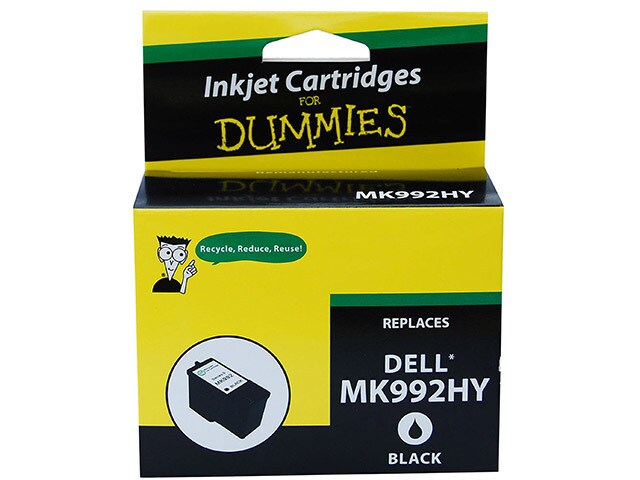 Ink For Dummies DD MK992HY Remanufactured Ink Cartridge for Dell Black