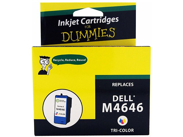 Ink For Dummies DD M4646 Compatible Ink Cartridge for Dell Tri Colour