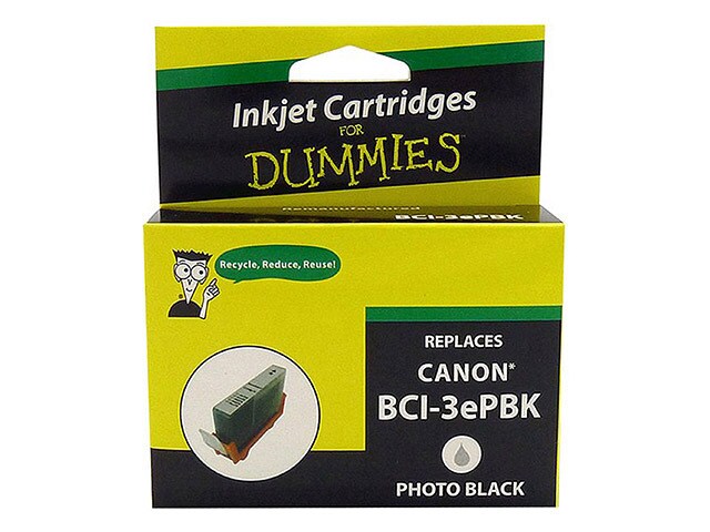 Ink For Dummies DC BCI3ePBK 6PBK Ink Cartridge for Canon Black