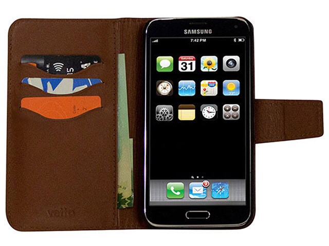Vetta Folio for Samsung Galaxy S5 Brown