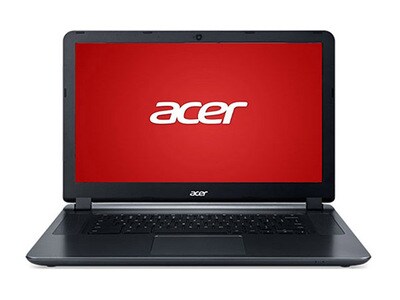 Chromebook de 15,6 po CB3-531-C0K9 d'Acer avec Intel® N2830, SSD 16 Go, MEV 2 Go, système d'exploitation Chrome - Gris requin