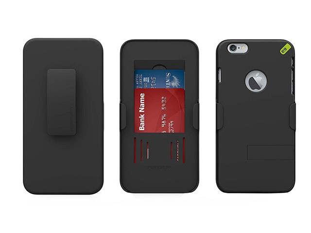 PureGear HIP Case Clip for iPhone 6 Plus 6s Plus Black